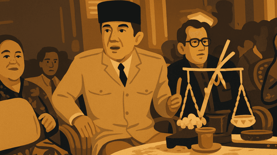 Mimpi Sukarno Menuju Masyarakat Adil dan Makmur: Sejarah Demokrasi Terpimpin